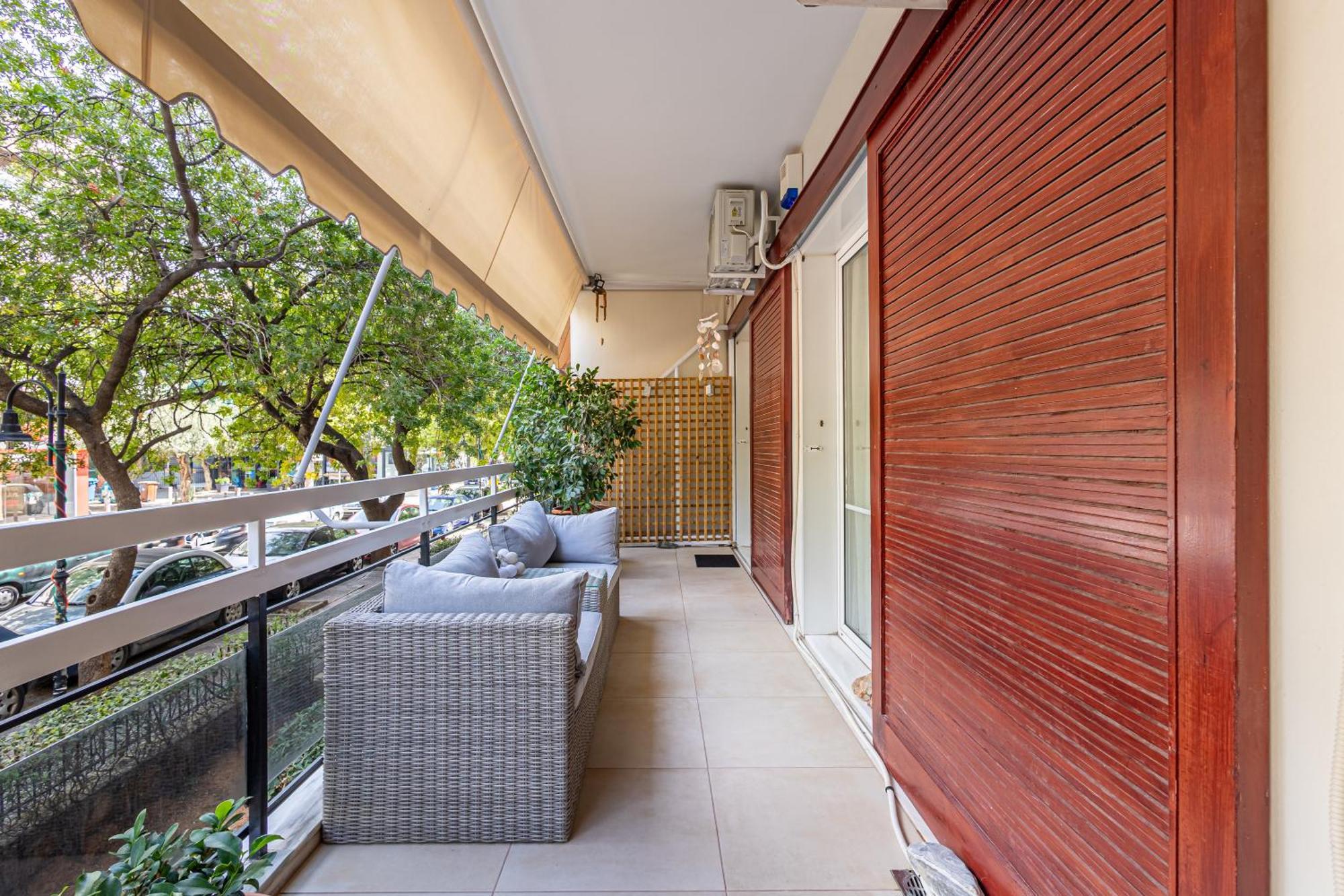 Alimos Marina Beach Apartment Athena Bagian luar foto