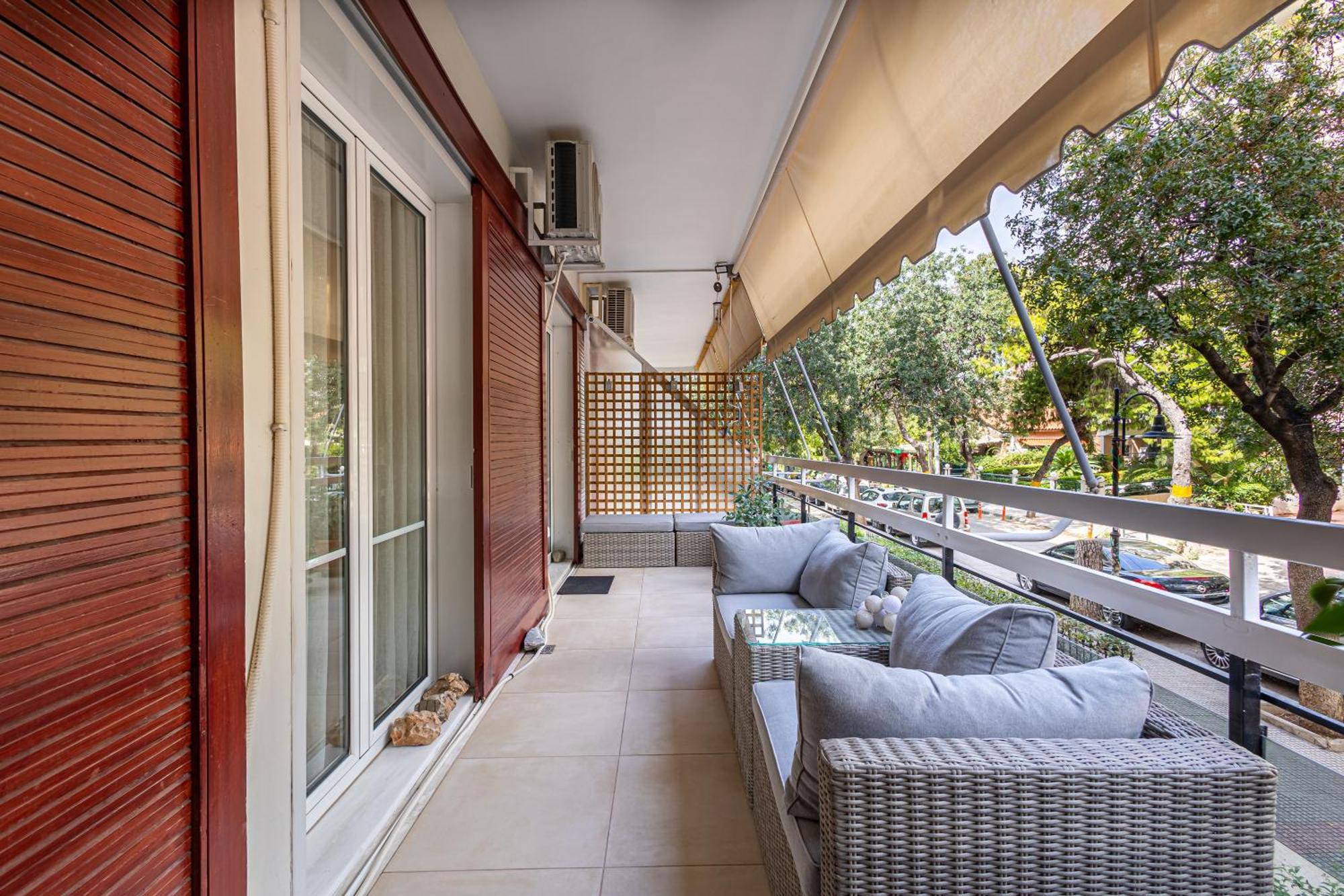 Alimos Marina Beach Apartment Athena Bagian luar foto