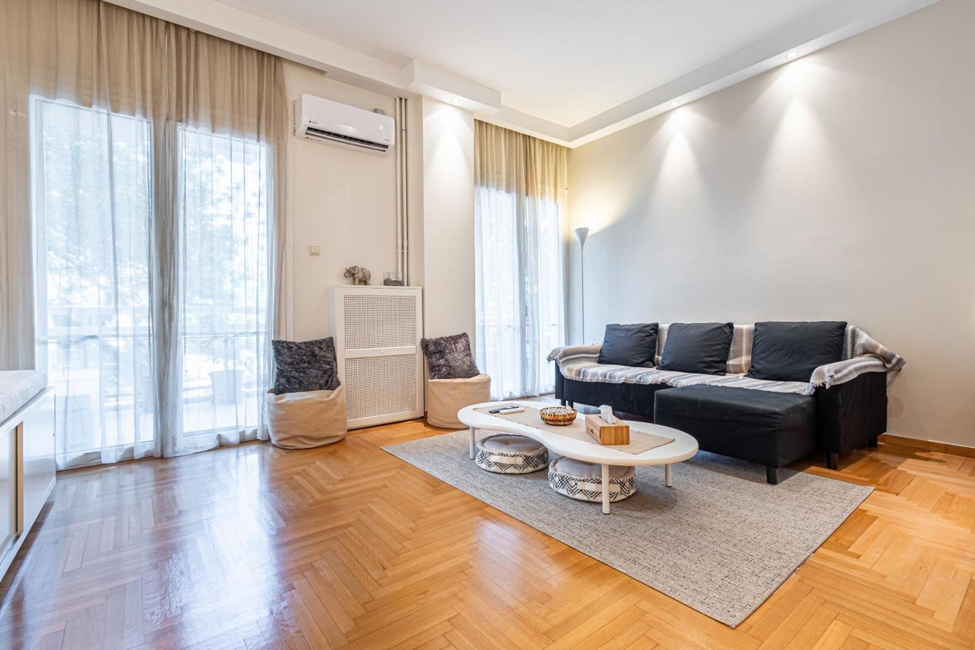 Alimos Marina Beach Apartment Athena Bagian luar foto