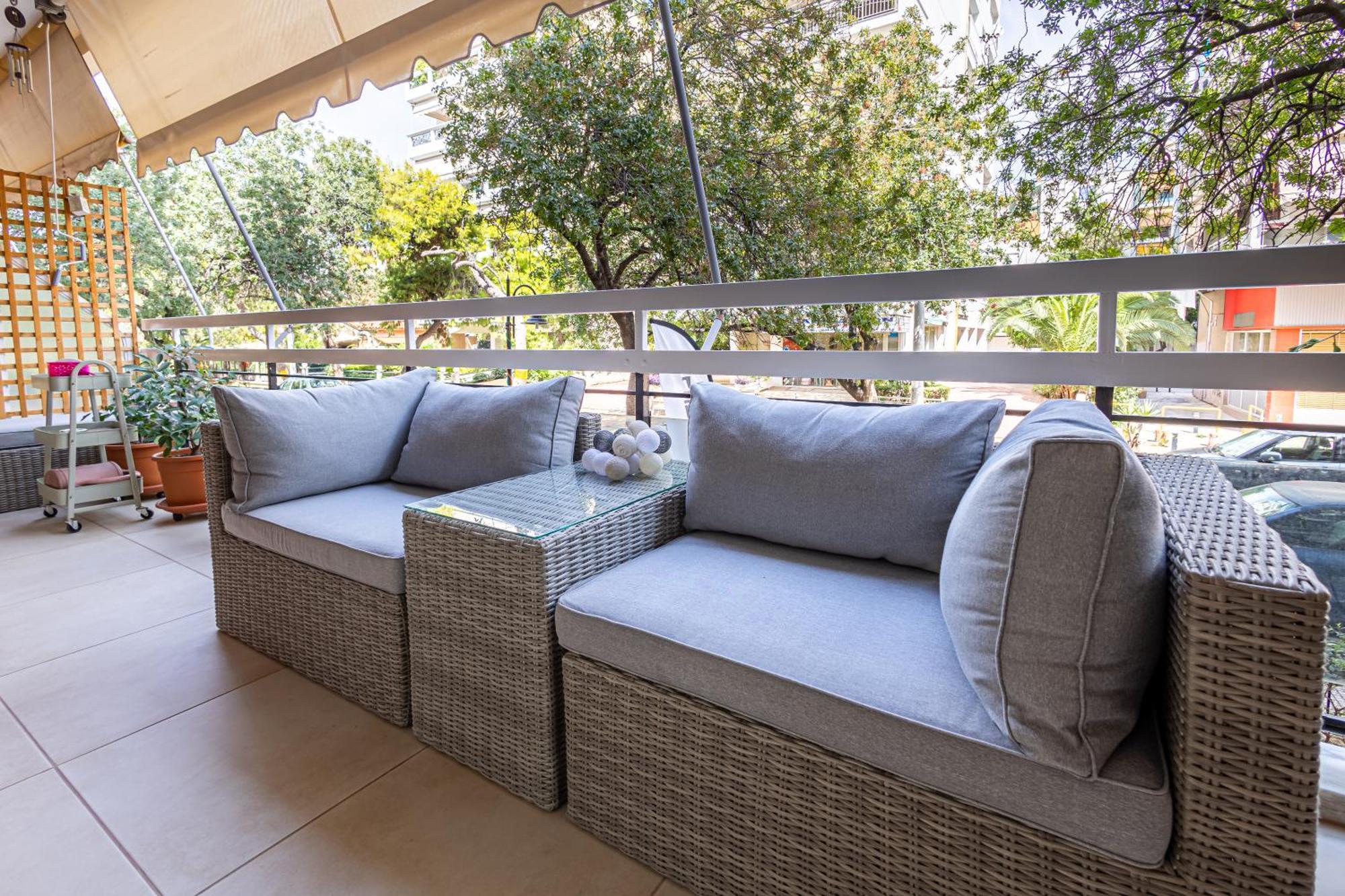 Alimos Marina Beach Apartment Athena Bagian luar foto